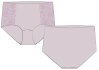 Trosa highwaist med spets lasercut